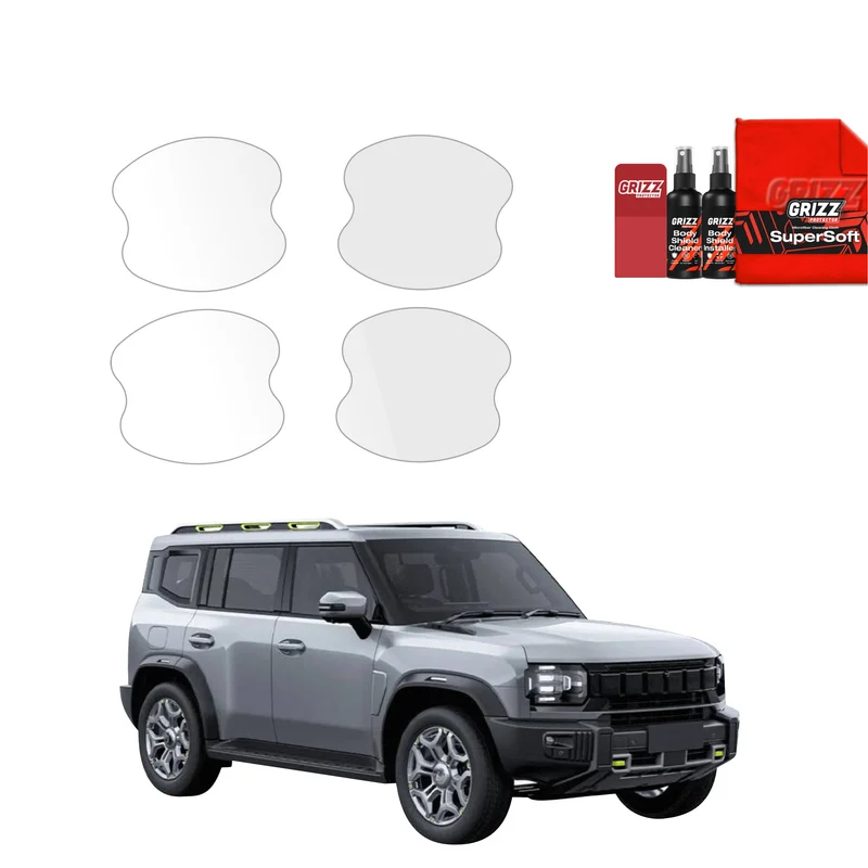 4in1 Schutzfolie Grizz Protector für Türgriffmulden - Jetour T2 (2025-2026)