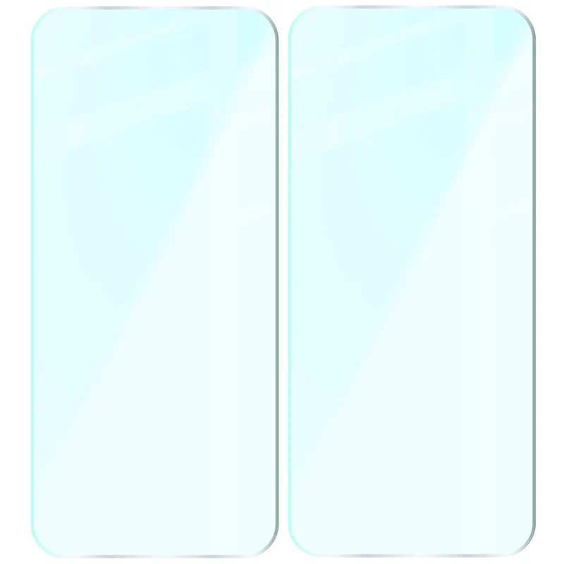 Gehärtetes Glas für Vivo V70 FE 5G, Bizon Glass Clear Duo, 2 Stück
