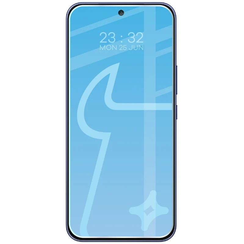 Gehärtetes Glas für Vivo V70 FE 5G, Bizon Glass Clear