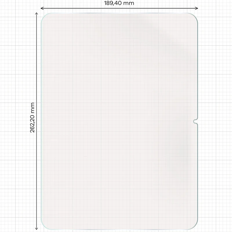 Matte Folie für OnePlus Pad Go 2, Bizon Tab Film Matte, 1 Stück