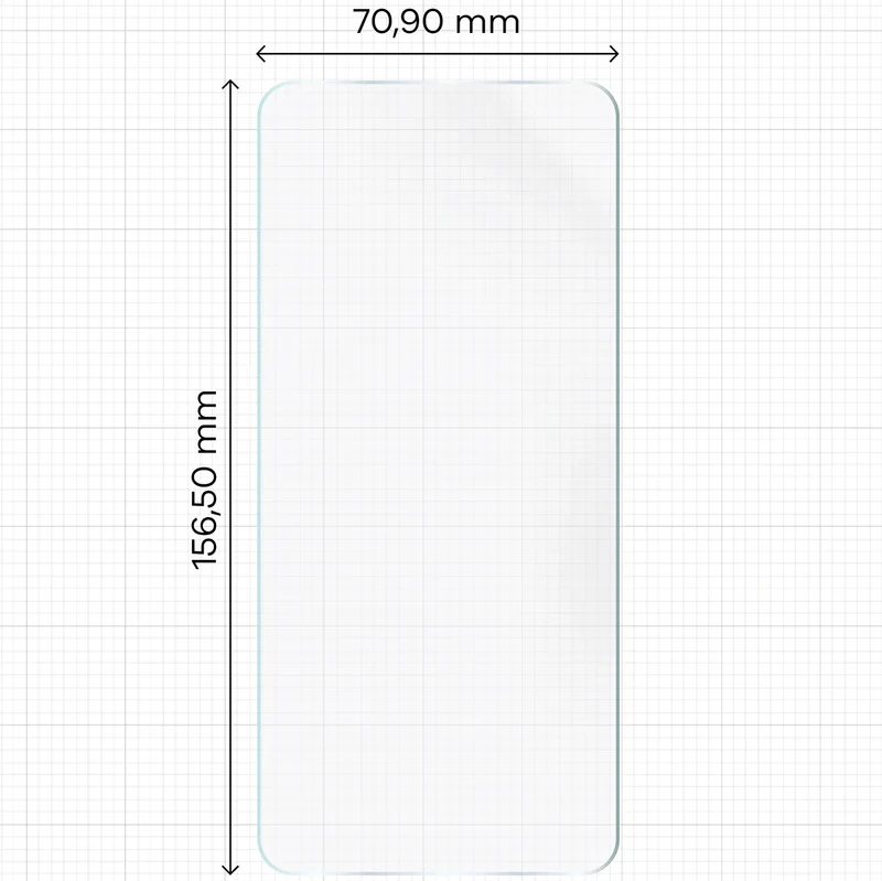 Hydrogel Folie für den Bildschirm für Motorola Edge 70 Fusion, Bizon Film Hydrogel Front Duo, 2 Stück