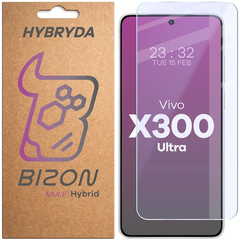 Flexibles Hybridglas für Vivo X300 Ultra, Bizon Hybrid Mule