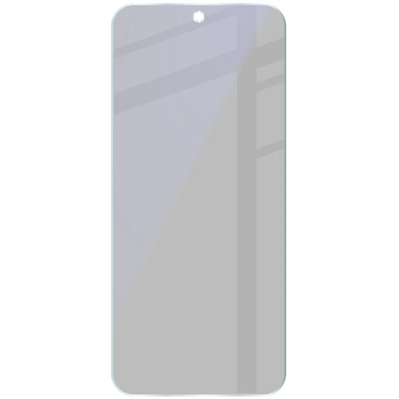 Hybridglas mit Privatschutzfilter für Vivo V70 FE 5G, Bizon Hybrid Shadow, Matt