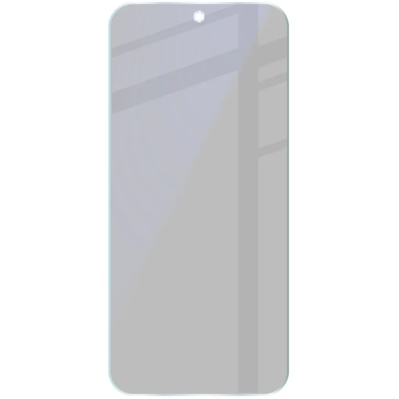 Hybridglas mit Privatschutzfilter für Motorola Moto G67 5G, Bizon Hybrid Shadow, Matt