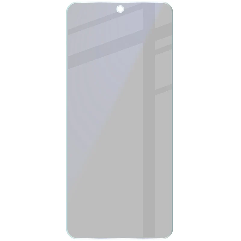 Hybridglas mit Privatschutzfilter für Motorola Moto G17 Power, Bizon Hybrid Shadow, Matt