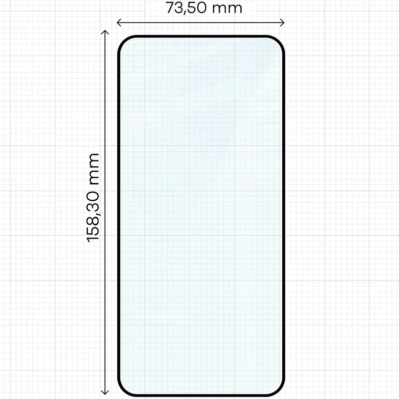 Gehärtetes Glas mit Applikationsrahme für Galaxy A56 5G / A37 5G, Bizon Glass Aplikator Edge, 2 Sets
