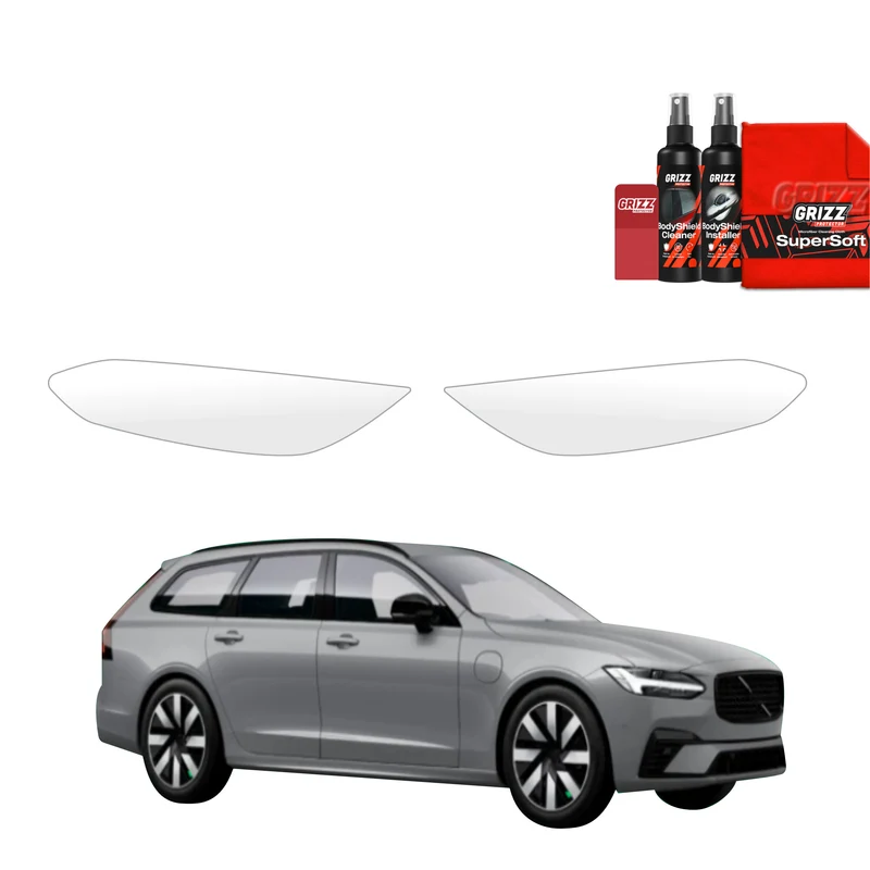 2in1 Schutzfolie Grizz Protector für Scheinwerfer - Volvo V90 (2021-2026)