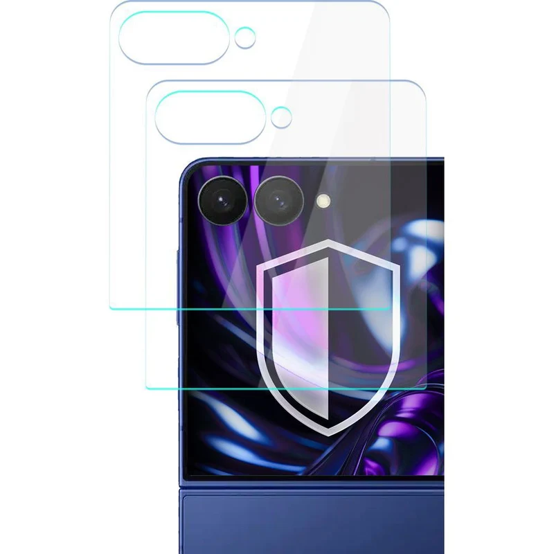 Hybridglas für Galaxy Z Flip7, 3mk Hardy Fusion, 2 Stück