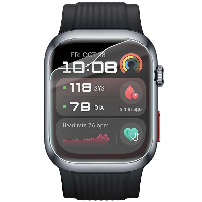 Schutzfolie für den Bildschirm für Huawei Watch D2, Bizon Watch HydroFlex, 3 Stück