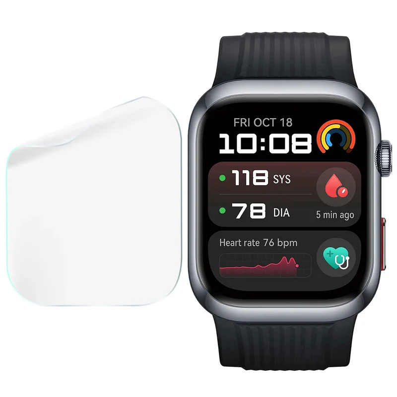 Schutzfolie für den Bildschirm für Huawei Watch D2, Bizon Watch HydroFlex, 3 Stück
