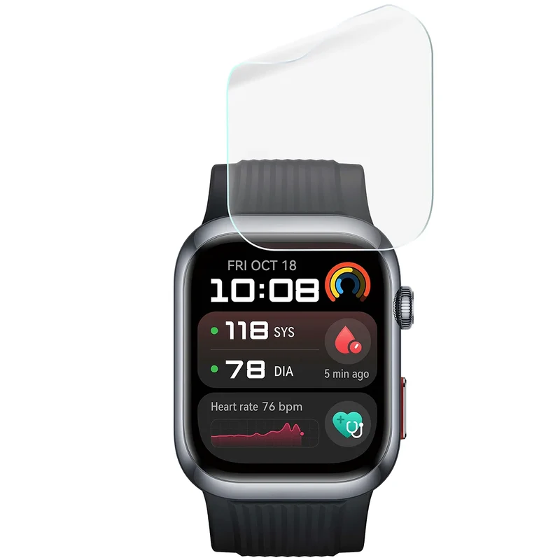 Schutzfolie für den Bildschirm für Huawei Watch D2, Bizon Watch HydroFlex, 3 Stück