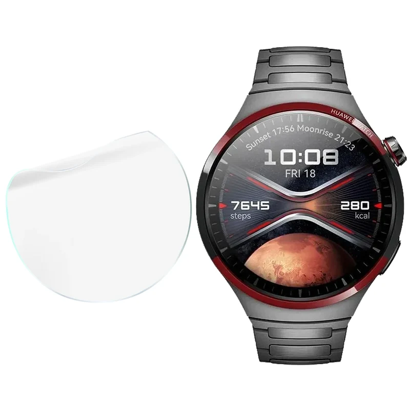 Schutzfolie für den Bildschirm für Huawei Watch 4 Pro, Bizon Watch HydroFlex, 3 Stück