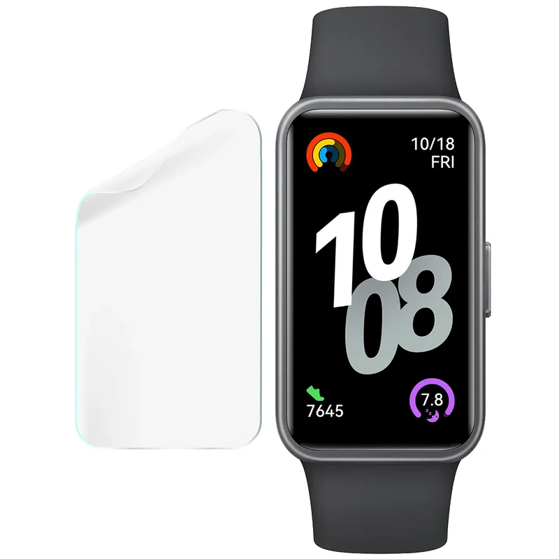Schutzfolie für den Bildschirm für Huawei Band 10, Bizon Watch HydroFlex, 3 Stück
