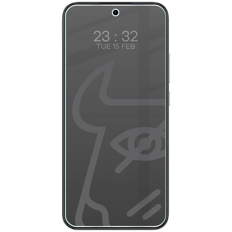 Hybridglas mit Privatschutzfilter für Realme 16 5G, Bizon Hybrid Shadow, Matt