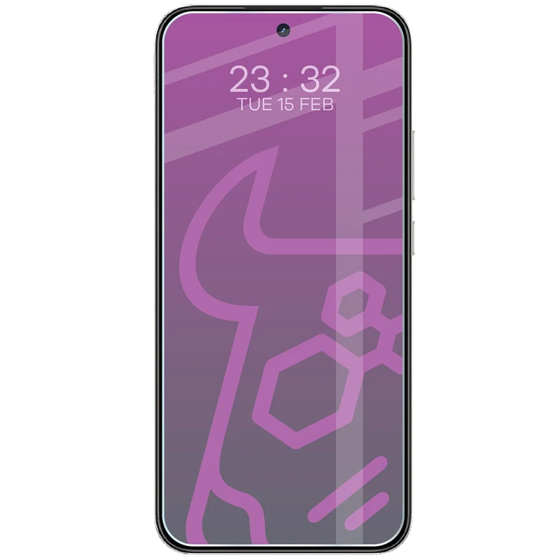 Flexibles Hybridglas für Realme 16 5G, Bizon Hybrid Mule Duo, 2 Stück