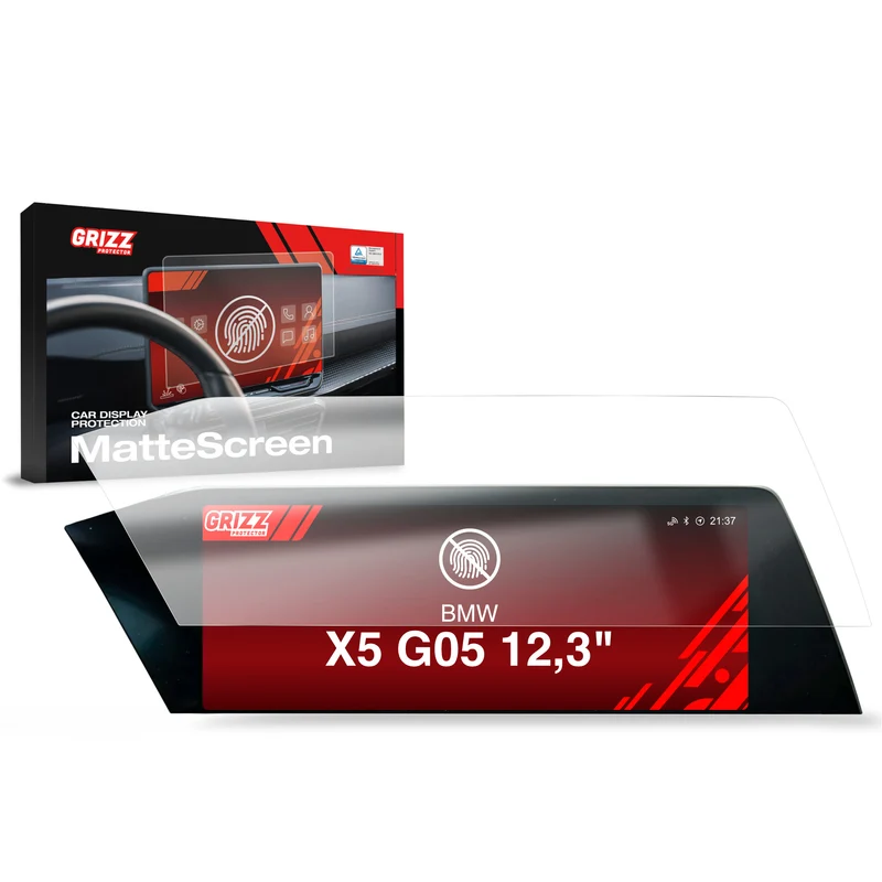 Matte Autodisplayfolie für BMW X5 G05 2021, Grizz Protector
