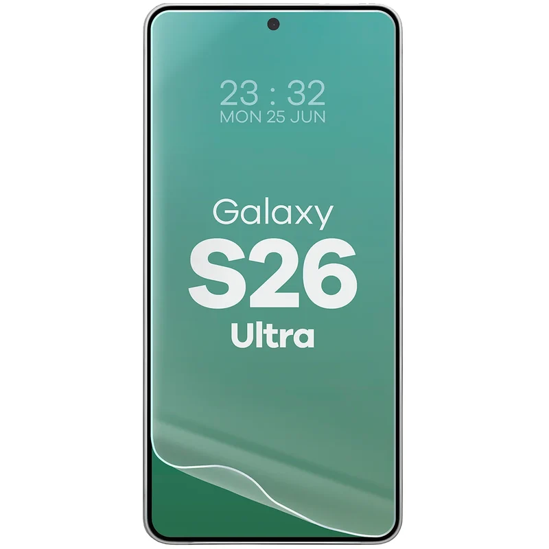 Hydrogel Folie für Display und Rückseite Bizon Film Hydrogel Pack für Galaxy S26 Ultra, 2 Stück