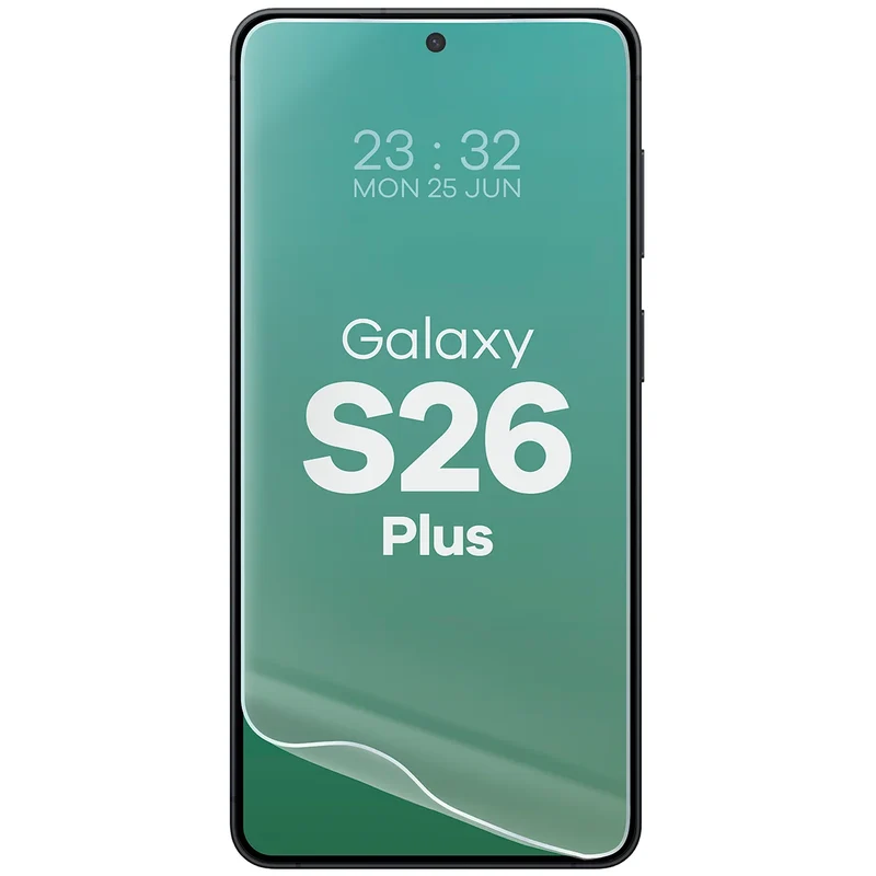 Hydrogel Folie für Display und Rückseite Bizon Film Hydrogel Pack für Galaxy S26 Plus, 2 Stück
