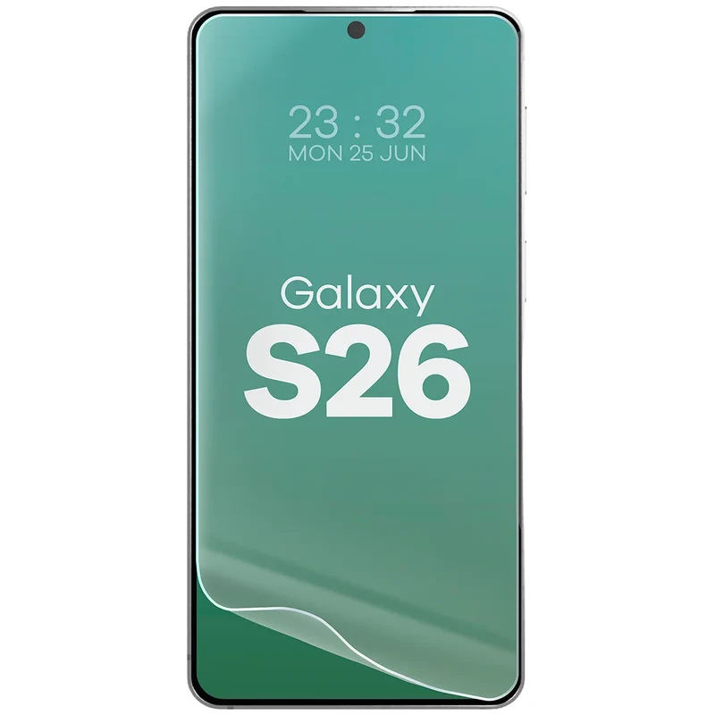 Hydrogel Folie für Display und Rückseite Bizon Film Hydrogel Pack für Galaxy S26, 2 Stück