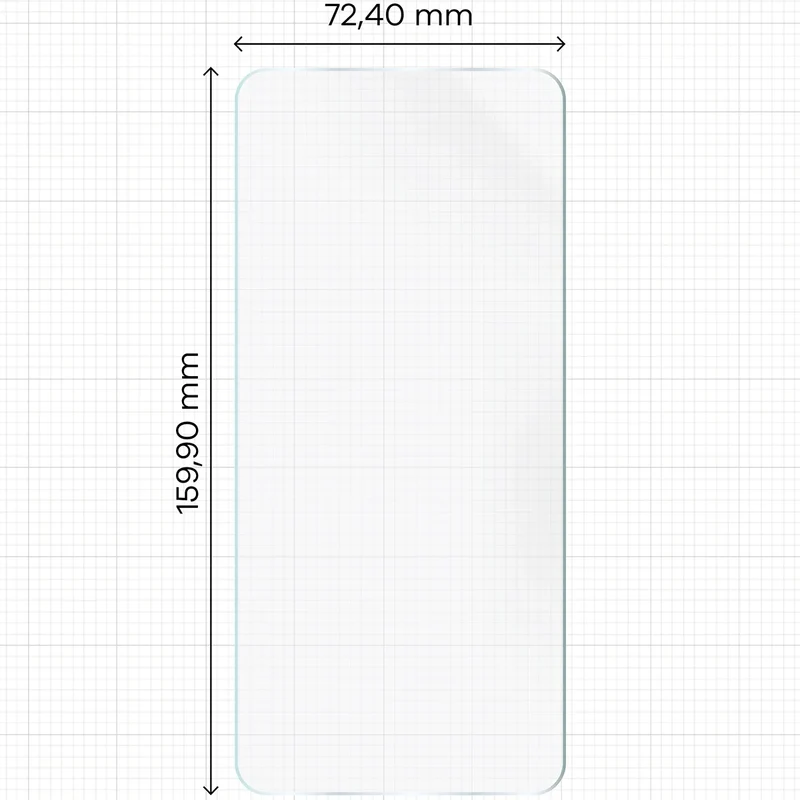 Hydrogel Folie für den Bildschirm für Vivo X300 Ultra, Bizon Film Hydrogel Front, 1 Stück