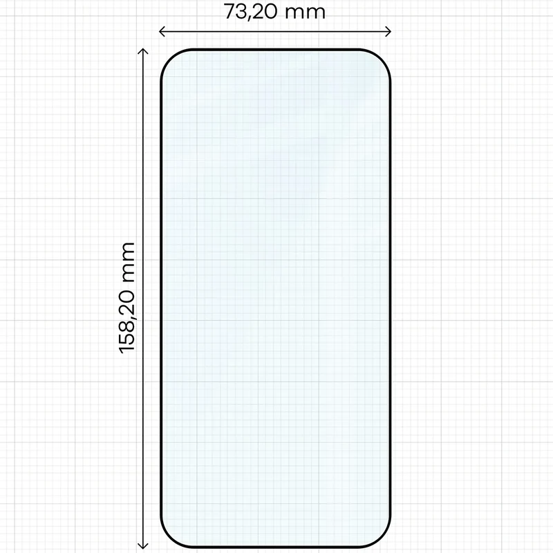 Gehärtetes Glas - 2 Stück + Kameraschutz für Realme 16 Pro 5G, Bizon Glass Edge Pack, Schwarz