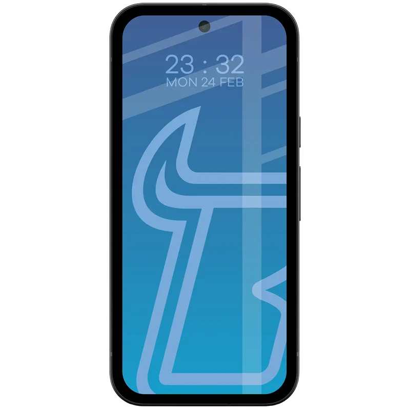 Gehärtetes Glas - 2 Stück + Kameraschutz für Google Pixel 10a, Bizon Glass Edge Pack, Schwarz