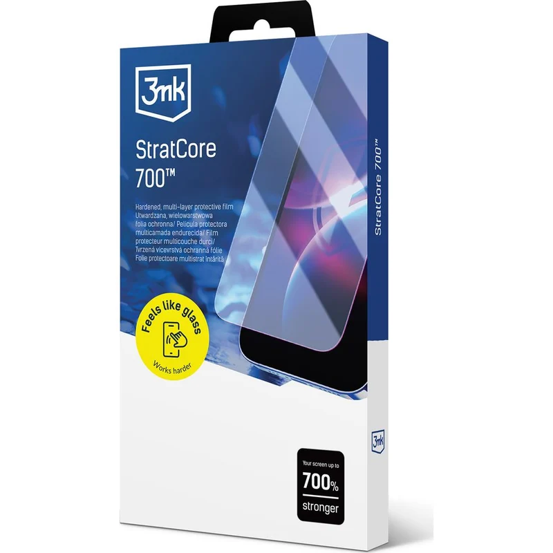 Schutzfolie für den Bildschirm für iPhone 17e / 16e, 3mk StratCore 700
