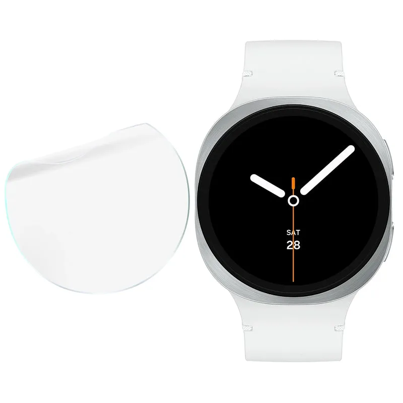 Schutzfolie für den Bildschirm für Galaxy Watch 8 / 7 / FE / 6 / 5 / 4 40 mm, Bizon Watch HydroFlex, 3 Stück