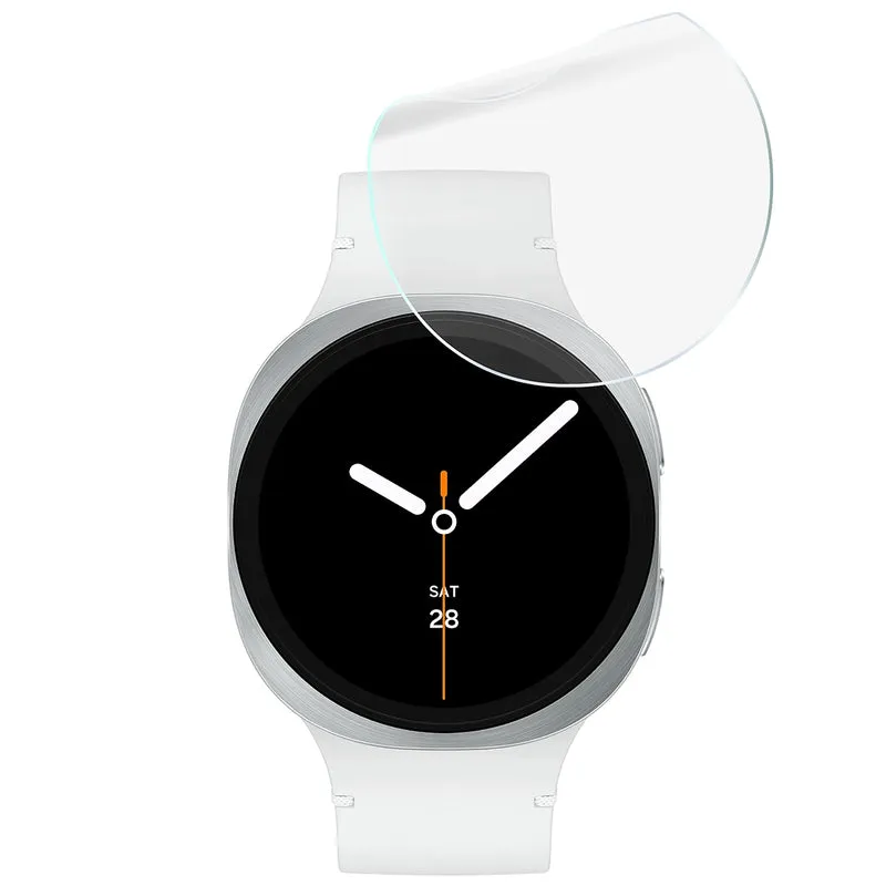Schutzfolie für den Bildschirm für Galaxy Watch 8 / 7 / FE / 6 / 5 / 4 40 mm, Bizon Watch HydroFlex, 3 Stück