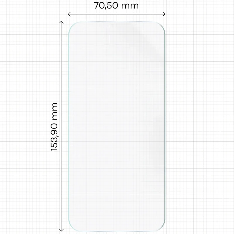 Hydrogel Folie für den Bildschirm für Honor 600 Lite 5G, Bizon Film Hydrogel Front Duo, 2 Stück