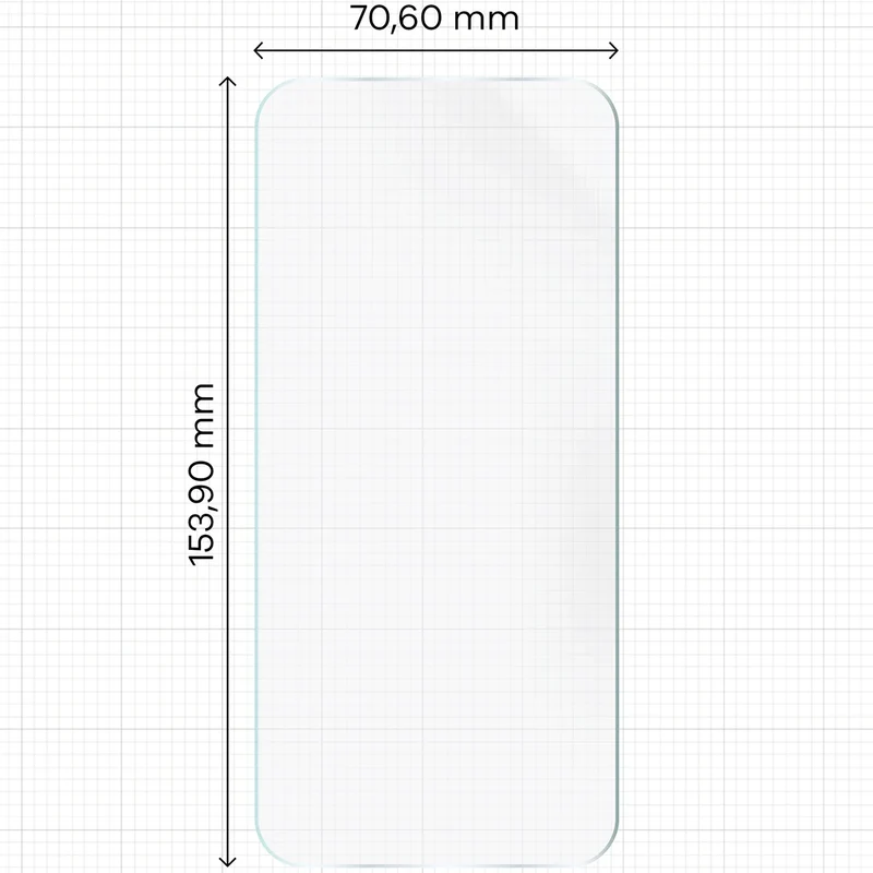 Hydrogel Folie für den Bildschirm für Realme 16 5G, Bizon Film Hydrogel Front Duo, 2 Stück