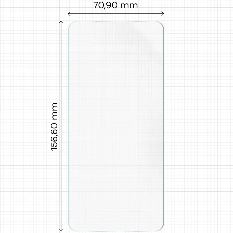 Hydrogel Folie für den Bildschirm für Motorola Edge 70 Pro, Bizon Film Hydrogel Front Duo, 2 Stück