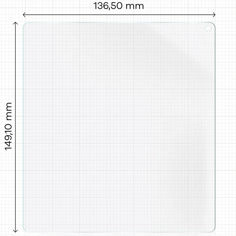Hydrogel Folie für den mittleren Bildschirm für Huawei Mate X7, Bizon Film Hydrogel Mid Duo, 2 Stück
