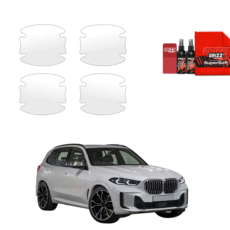4in1 Schutzfolie Grizz Protector für Türgriffmulden - BMW X5 G05 (2023-2026)