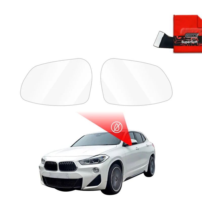 Regenschutzfolie Grizz Protector für Außenspiegel - BMW X2 (2017-2023)