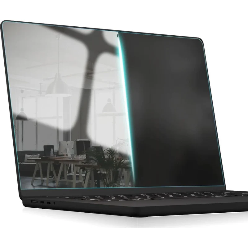 Bildschirmfolie für MacBook Pro 14" M5 Pro 2026, Grizz MatteScreen Easy mit App-Rahmen