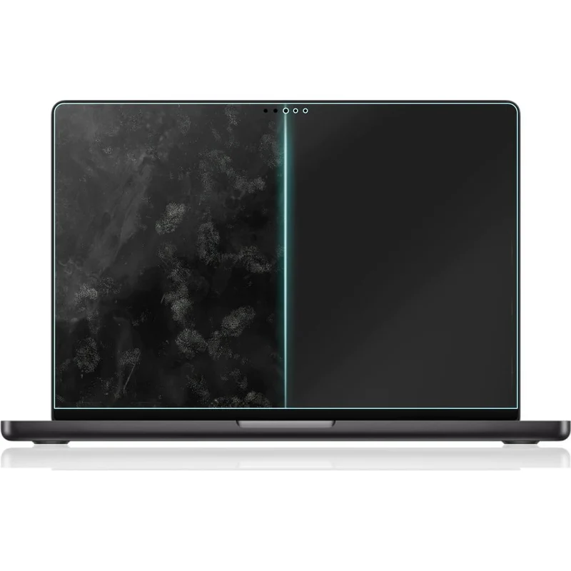 Bildschirmfolie für MacBook Air 13" M5 2026, Grizz MatteScreen Easy mit App-Rahmen
