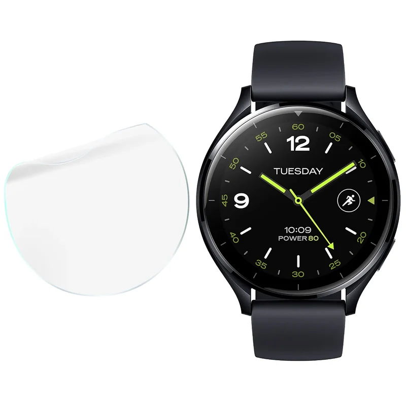 Schutzfolie für den Bildschirm für Xiaomi Watch 2, Bizon Watch HydroFlex, 3 Stück