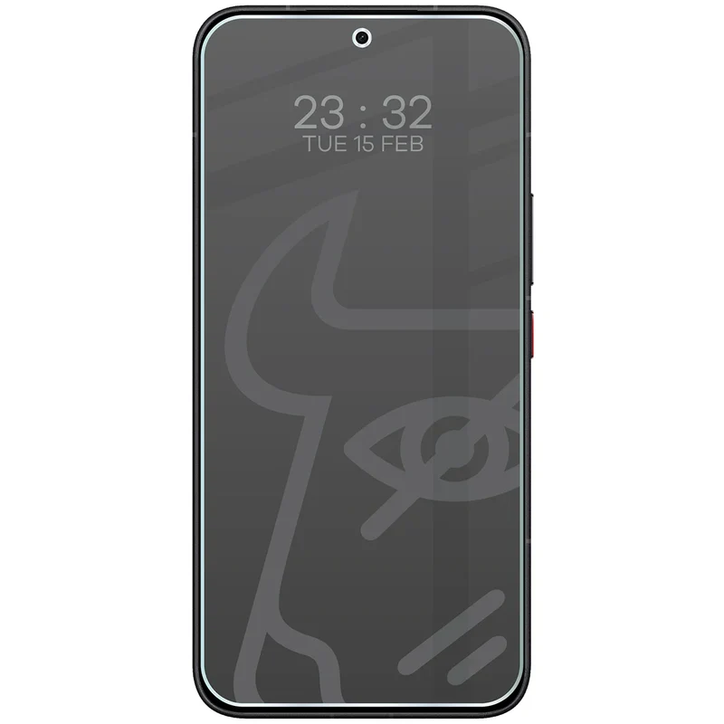 Hybridglas mit Privatschutzfilter für Xiaomi POCO X8 Pro Max, Bizon Hybrid Shadow, Matt
