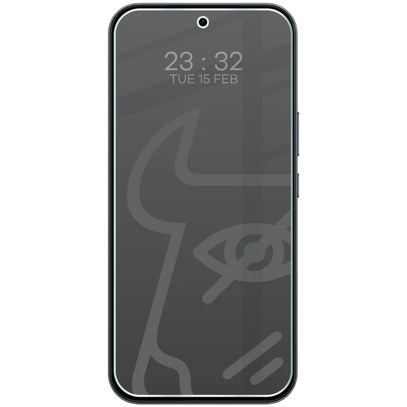 Hybridglas mit Privatschutzfilter für Realme 16 Pro 5G, Bizon Hybrid Shadow, Matt