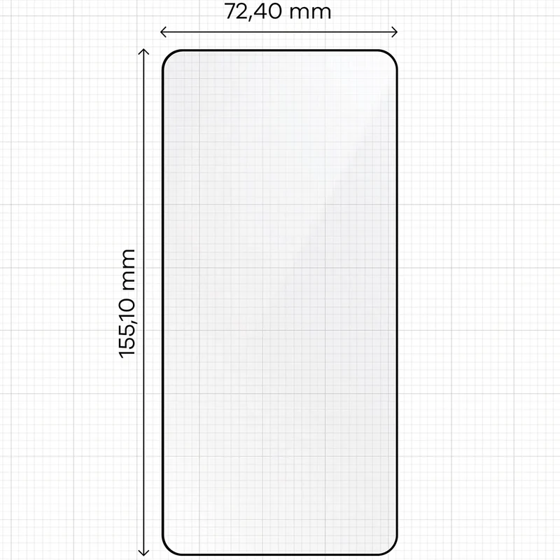Gehärtetes Glas mit Rahmen zum einfachen Auftragen für Galaxy S26 Plus, Bizon Glass Aplikator, 2 Stück