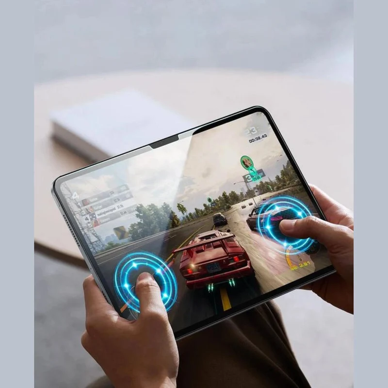 Gehärtetes Glas mit Positionierrahmen für iPad Pro 11" 2025 / 2024, ESR UltraFit Tempered Glass, 2 Stück