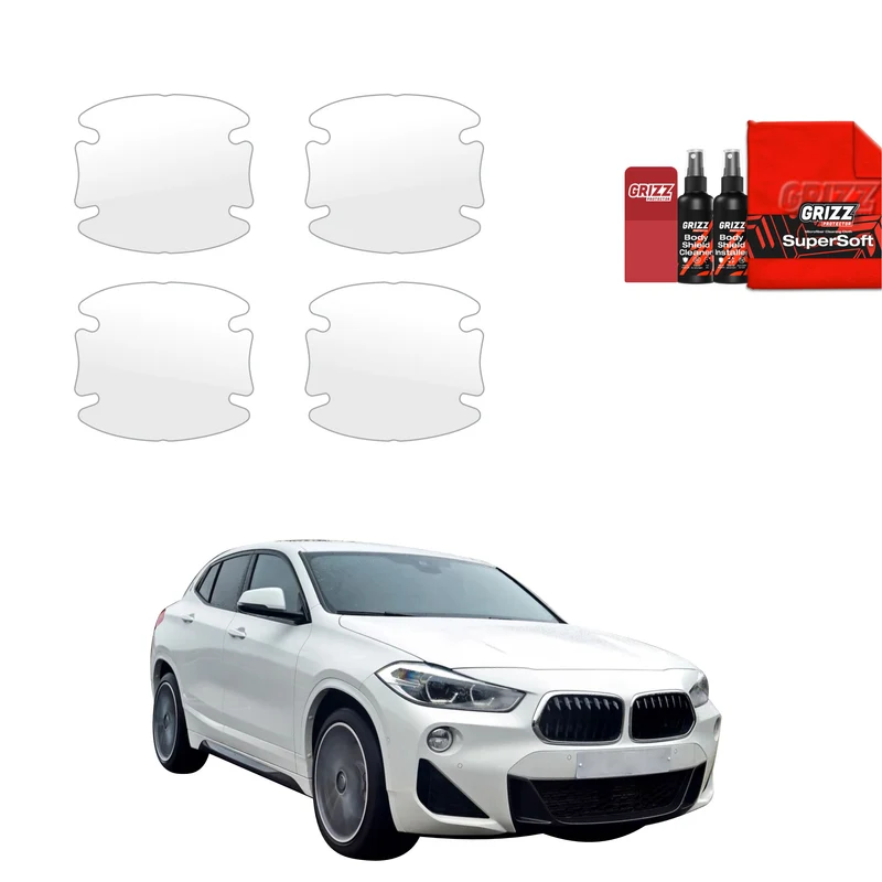 4in1 Schutzfolie Grizz Protector für Türgriffmulden - BMW X2 (2017-2023)