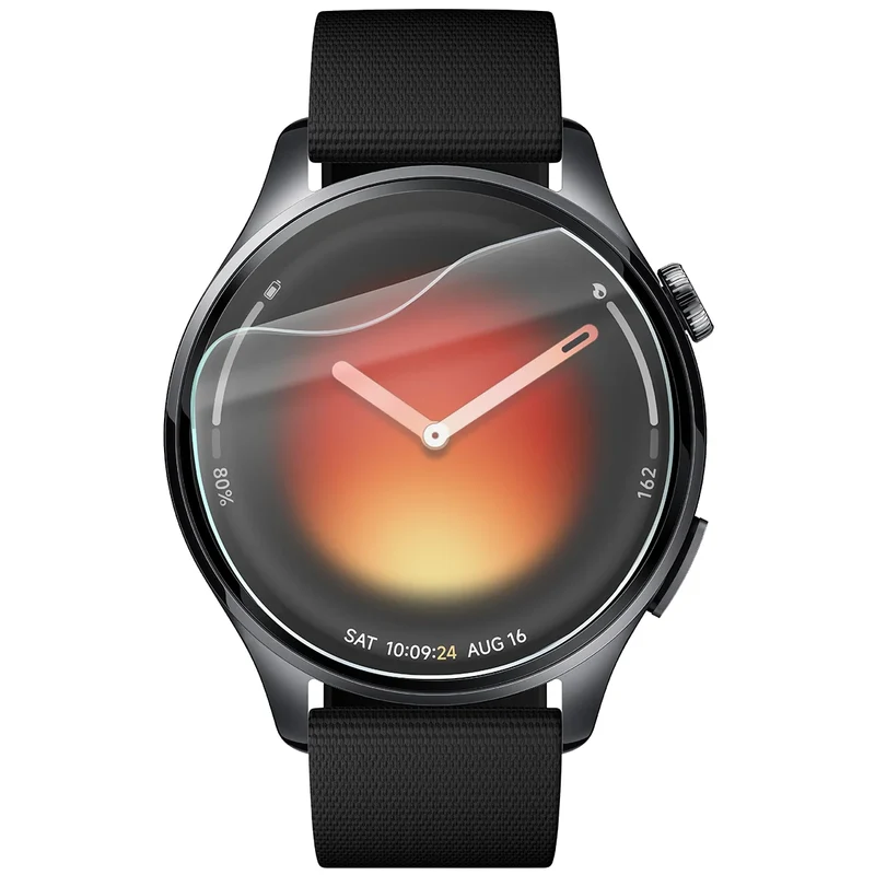 Schutzfolie für den Bildschirm für Xiaomi Watch 5, Bizon Watch HydroFlex, 3 Stück