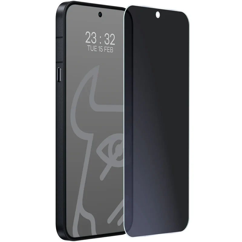Hybridglas mit Privatschutzfilter für Nothing Phone (4a) Pro, Bizon Hybrid Shadow, Matt