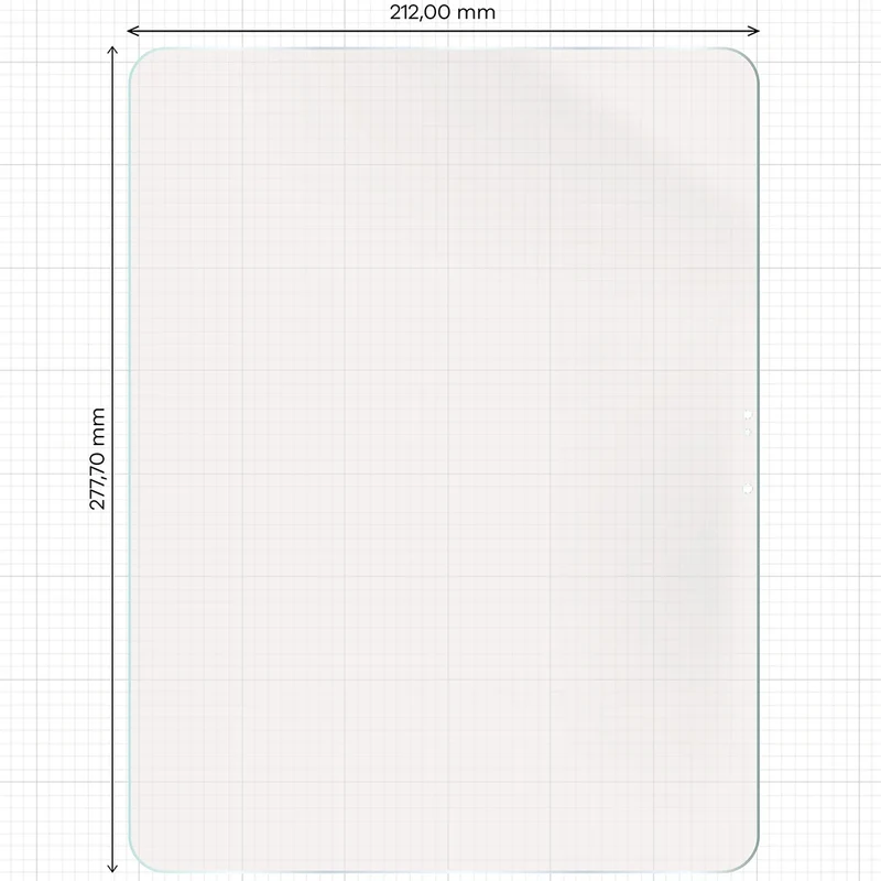 Matte Folie für iPad Air 13" M4 2026, Bizon Tab Film Matte, 1 Stück
