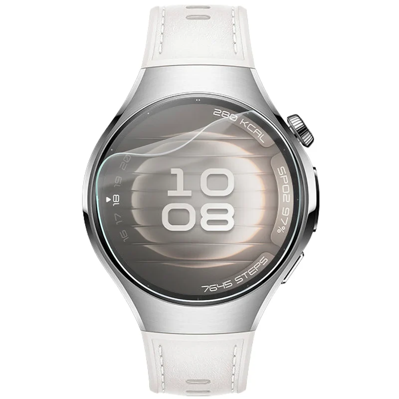 Schutzfolie für den Bildschirm für Huawei Watch 5 42 mm, Bizon Watch HydroFlex, 3 Stück