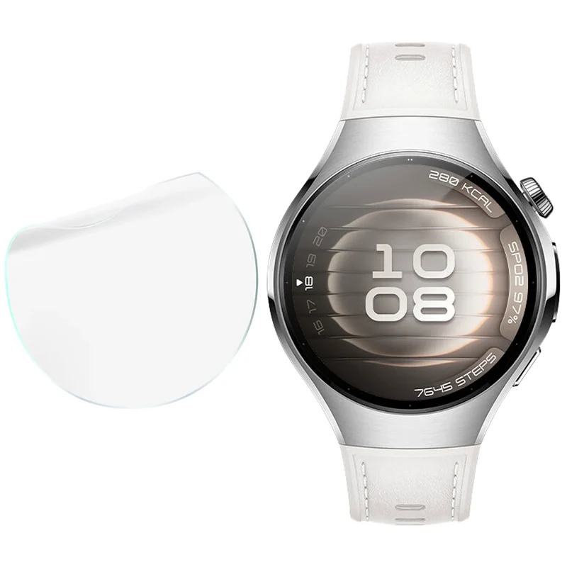 Schutzfolie für den Bildschirm für Huawei Watch 5 42 mm, Bizon Watch HydroFlex, 3 Stück