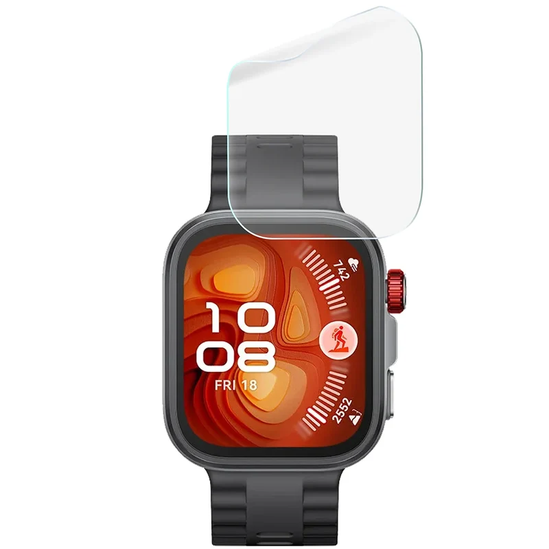 Schutzfolie für den Bildschirm für Huawei Watch Fit 4 Pro, Bizon Watch HydroFlex, 3 Stück