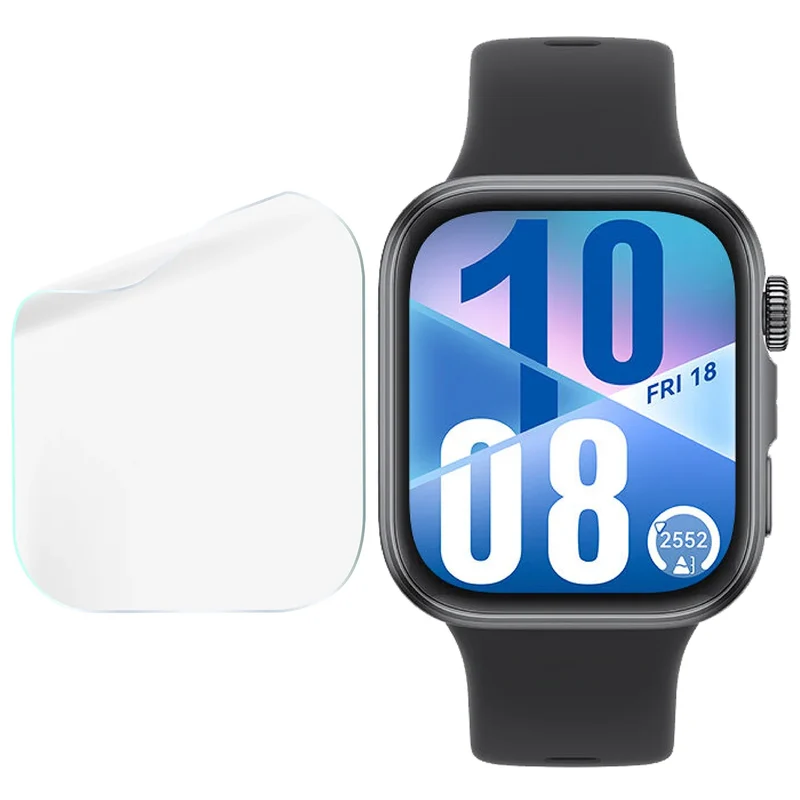Schutzfolie für den Bildschirm für Huawei Watch Fit 4, Bizon Watch HydroFlex, 3 Stück